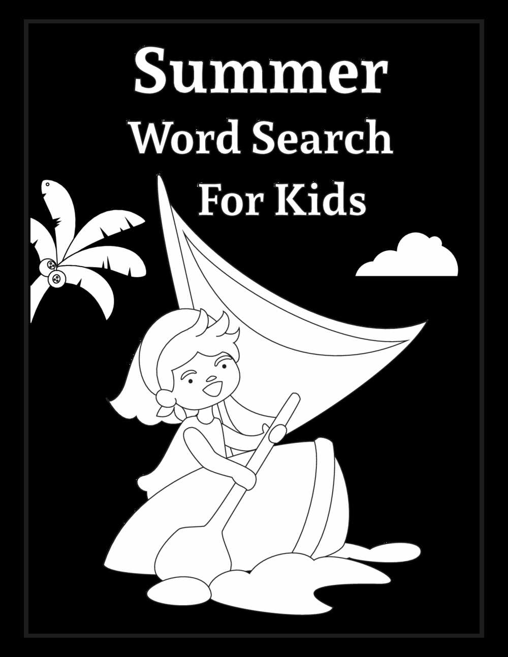 Summer Word Search for Kids